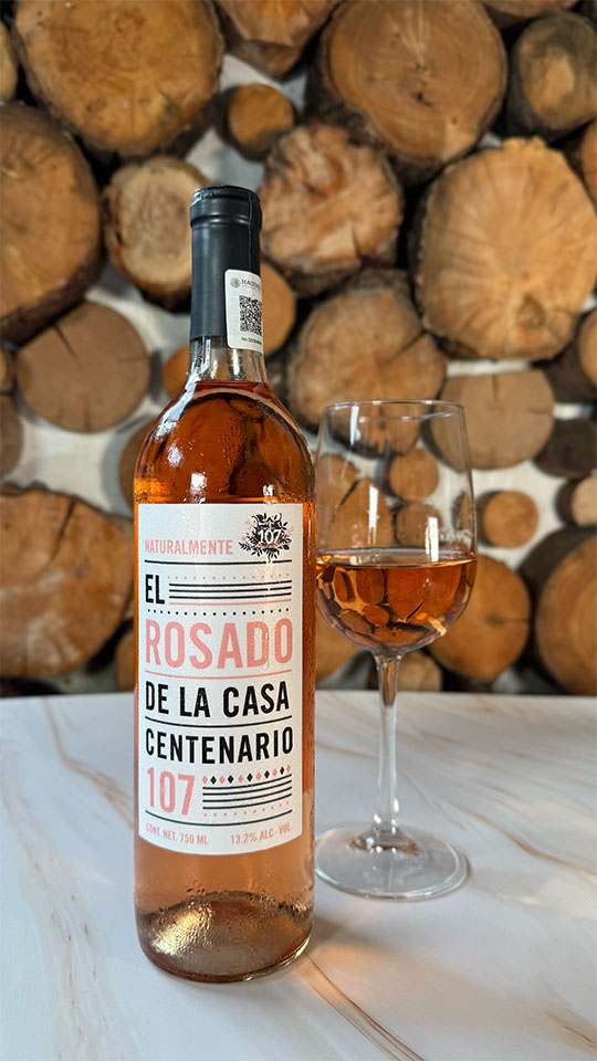 Rosado de la casa Centenario 107