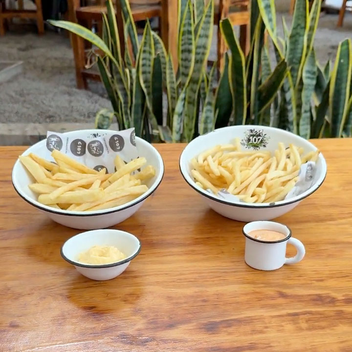 Papas fritas Centenario 107