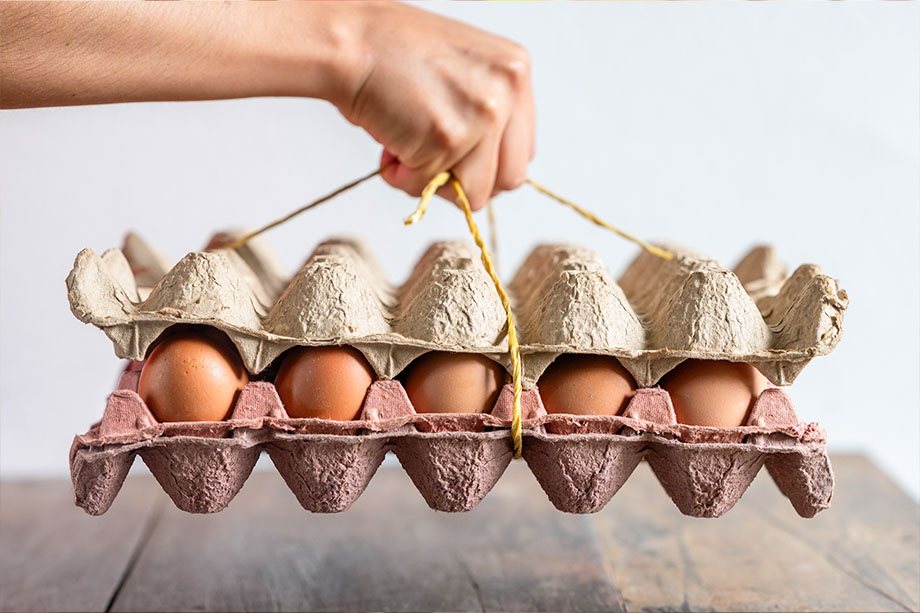 Hacienda Grande egg carton