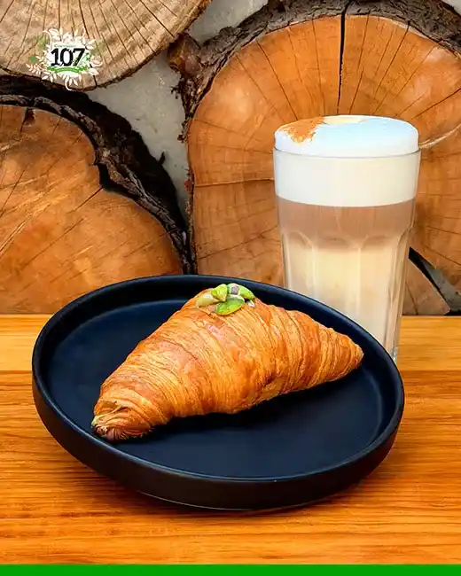 Croissant de crema de pistache