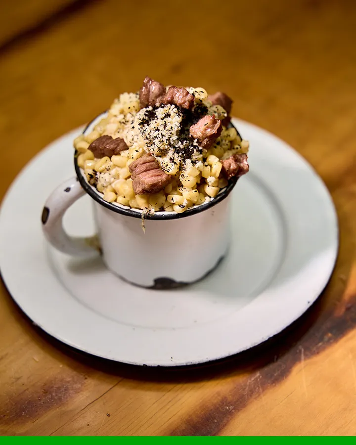 Esquites de suadero