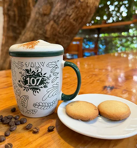 Disfruta un buen café en Centenario 107